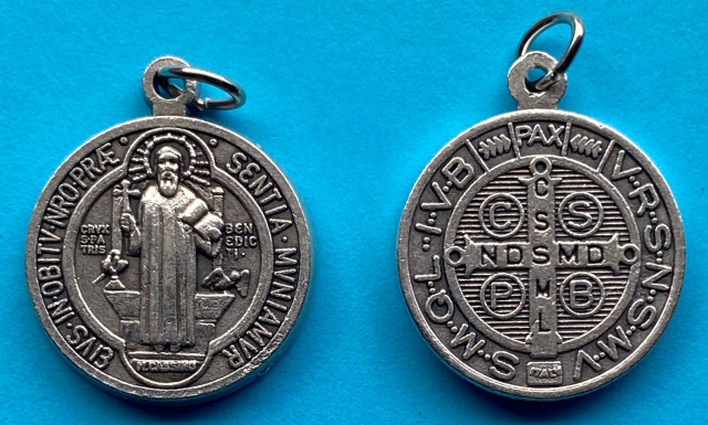St. Benedict Round Medal